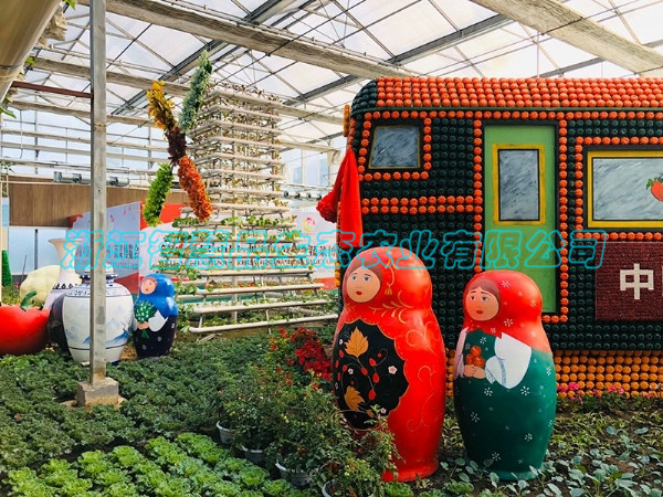 四川省彭州市濛阳街道第十届中国·四川（彭州）蔬菜博览会-----俄罗斯套娃
